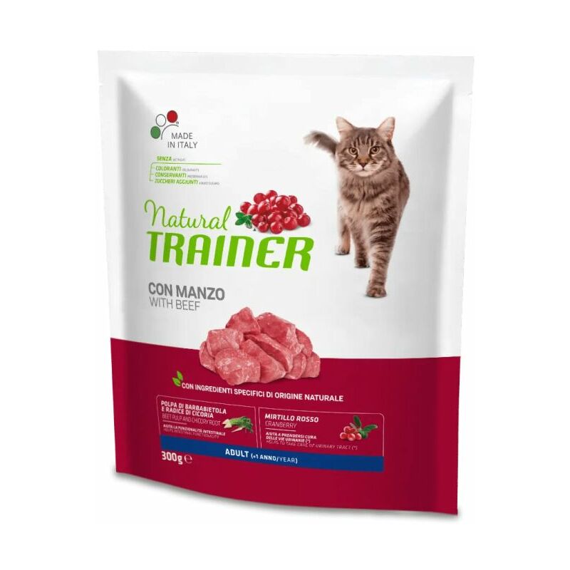 foto del prodotto gatto adult 300gr manzo trainer