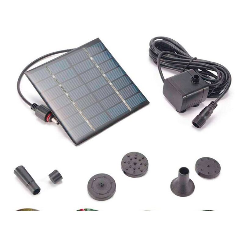 foto del prodotto fontana solare, pompa ad acqua solare senza batteria o elettricit per laghetto piscina decorazione da giardino 1111cm