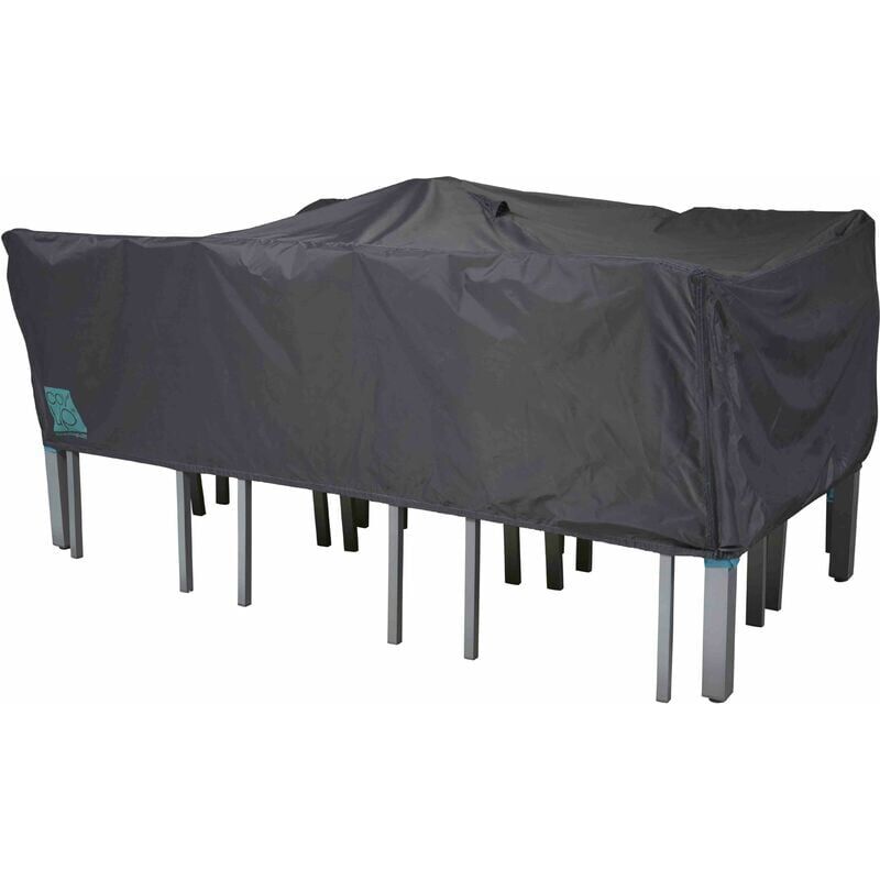 foto del prodotto kzq copertura per mobili da giardino 200 x 130 x 60 cm grigio grigio