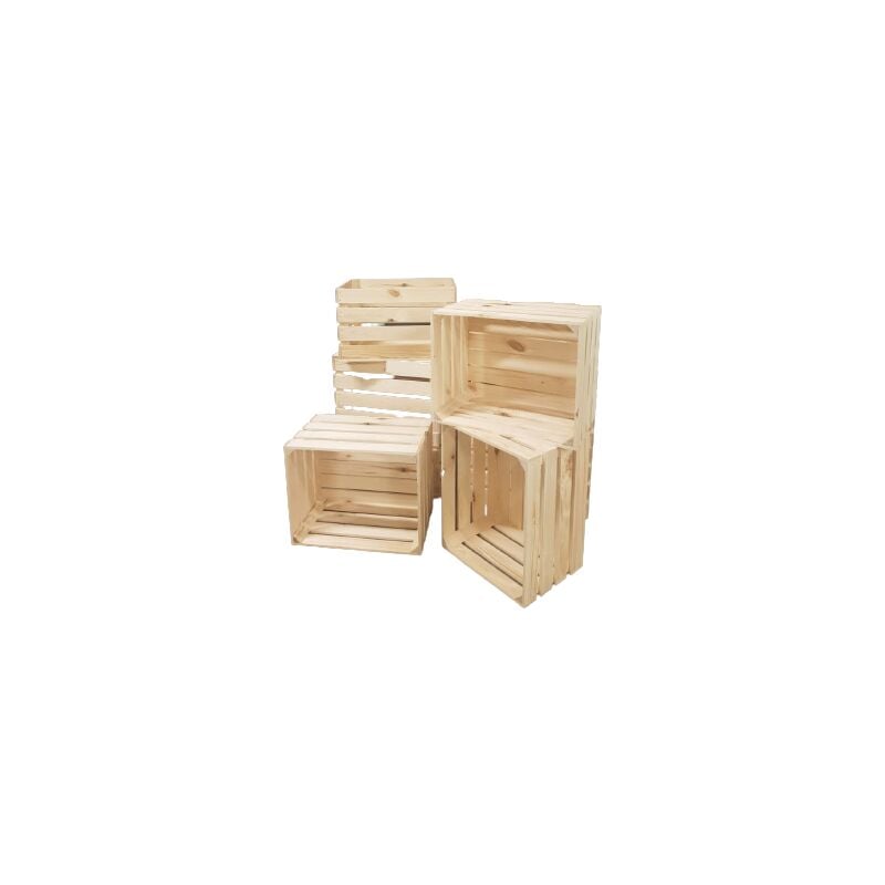 foto del prodotto scatola in legno 50x40x30, naturale produttore