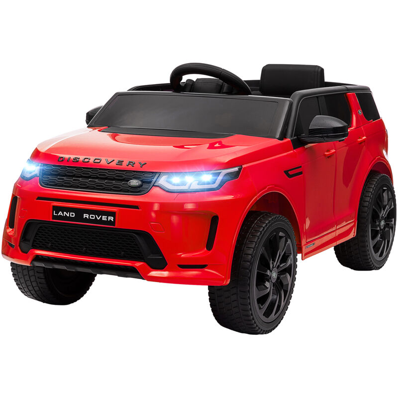 foto del prodotto aiyaplay auto elettrica per bambini licenza land rover discovery rosso
