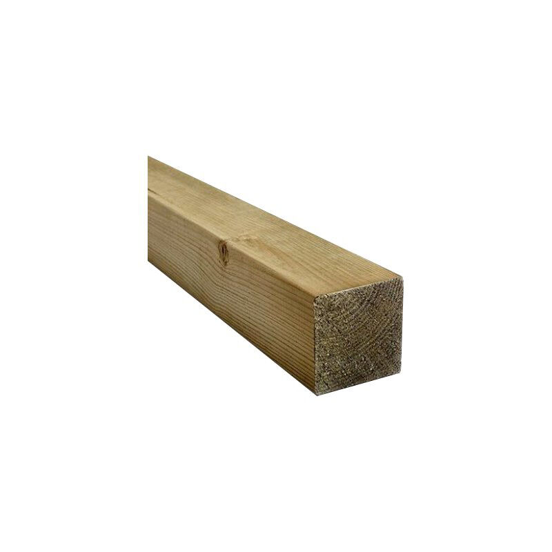 foto del prodotto palo quadro legno euro pino impregnato cm 7x7 h.cm 300