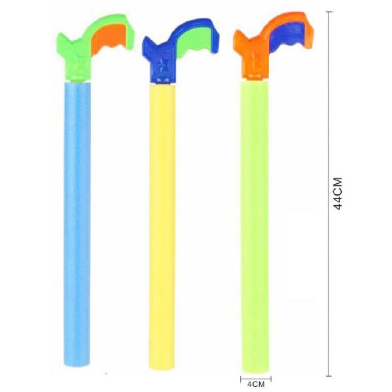 foto del prodotto trade shop traesio pistola ad acqua tubo 44x4cm manico schiuma gioco giardino estate bambini 605466 