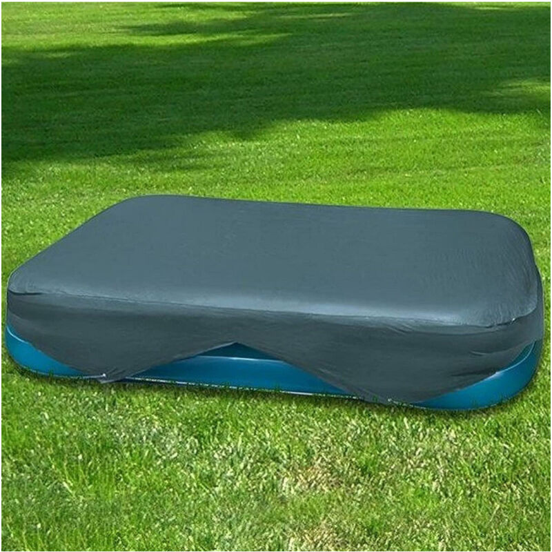 foto del prodotto copripiscina family 305x183cm copertura rettangolare per piscine gonfiabili 58412 trade shop traesio