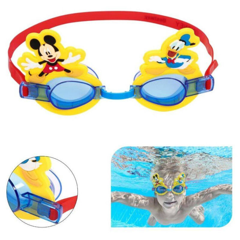foto del prodotto trade shop traesio occhialini disney topolino e paperino per bambini nuoto piscina mare estate 