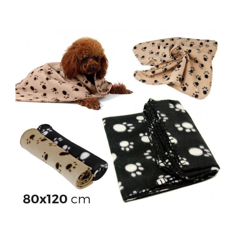 foto del prodotto coperta in pile per animali domestici 80x120cm copeertina cane caldo inveerno trade shop traesio