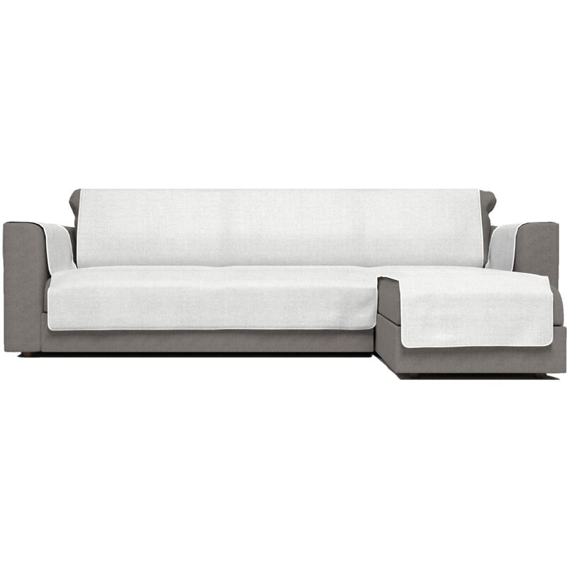 foto del prodotto copridivano antiscivolo comfort con penisola dx, bianco, 240 cm italian bed linen