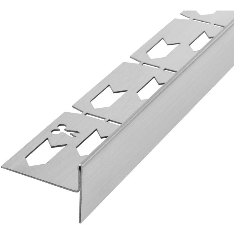foto del prodotto profilo doccia pendenzato 140cm brush nickel sinistra
