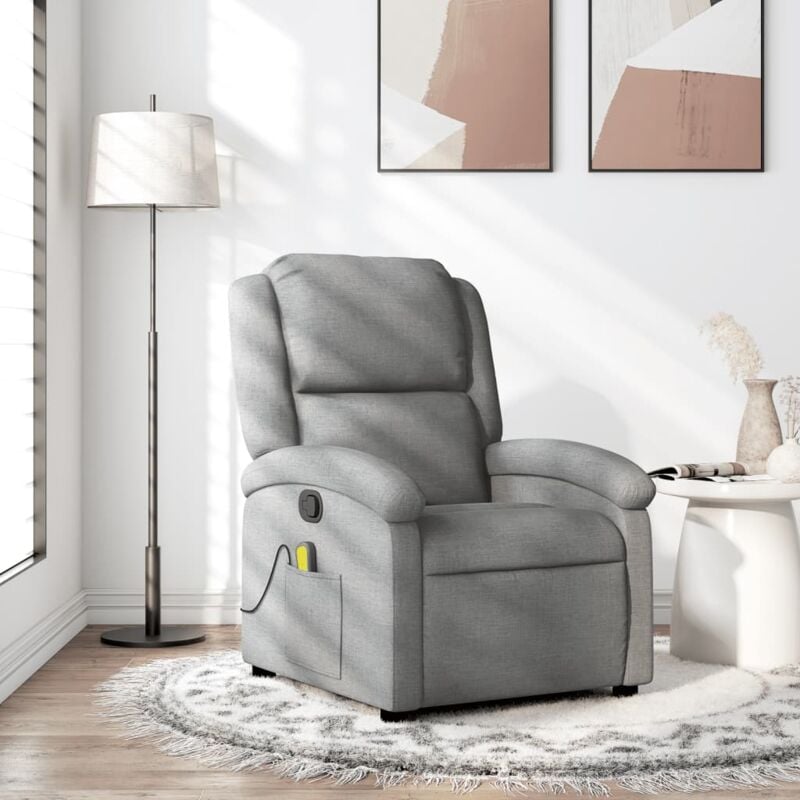 foto del prodotto torana furniture limited poltrona massaggiante reclinabile grigio