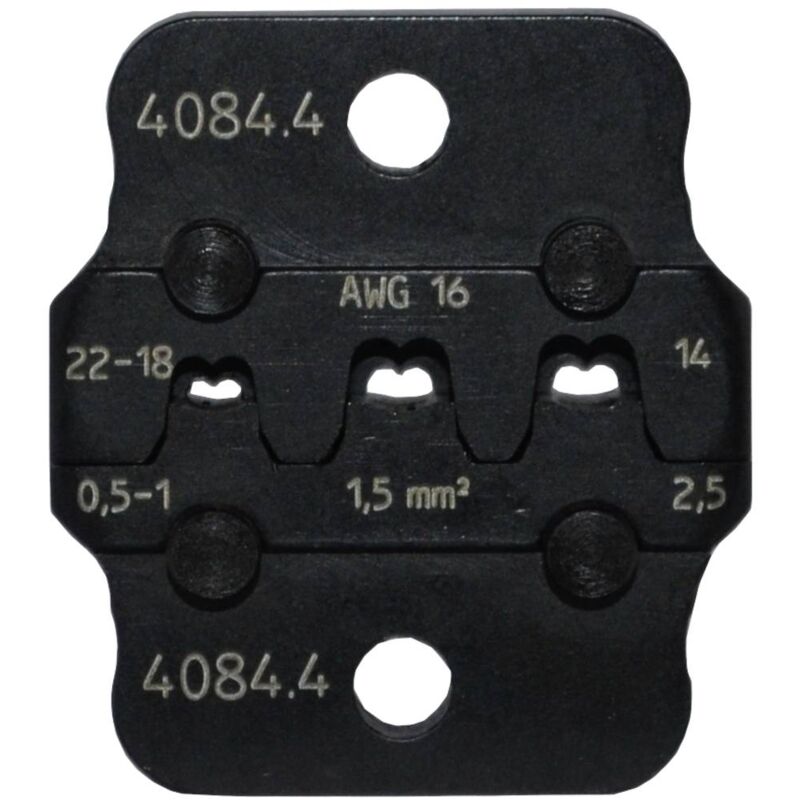 foto del prodotto 4084 nr.4 4.8 0.5 2.5mm2 4084.4 matrice per crimpare 0.50 fino a 2.50 mm vogt verbindungstechnik