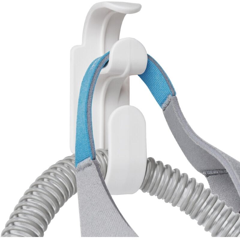 foto del prodotto snq lot de 2 support de tuyau de machine, support de tuyau antid rapant pour crochet de masque de lit, organisateur de tuyau et crochet de bandeau