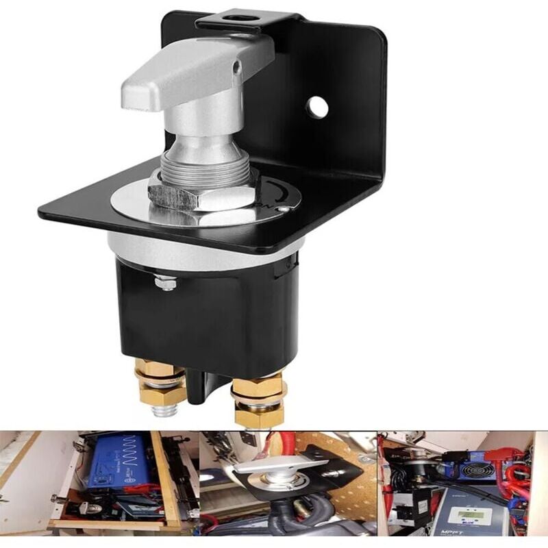 foto del prodotto coupe batterie, 12v 36v 500a coupe batterie, tanche, avec plaque de verrouillage, adapt aux camping cars, yachts, camions