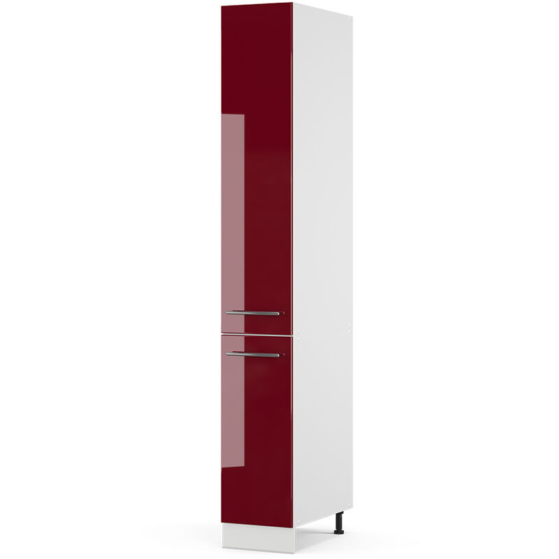foto del prodotto armadio da farmacia fame line, rosso bordeaux lucido, 30 cm vicco