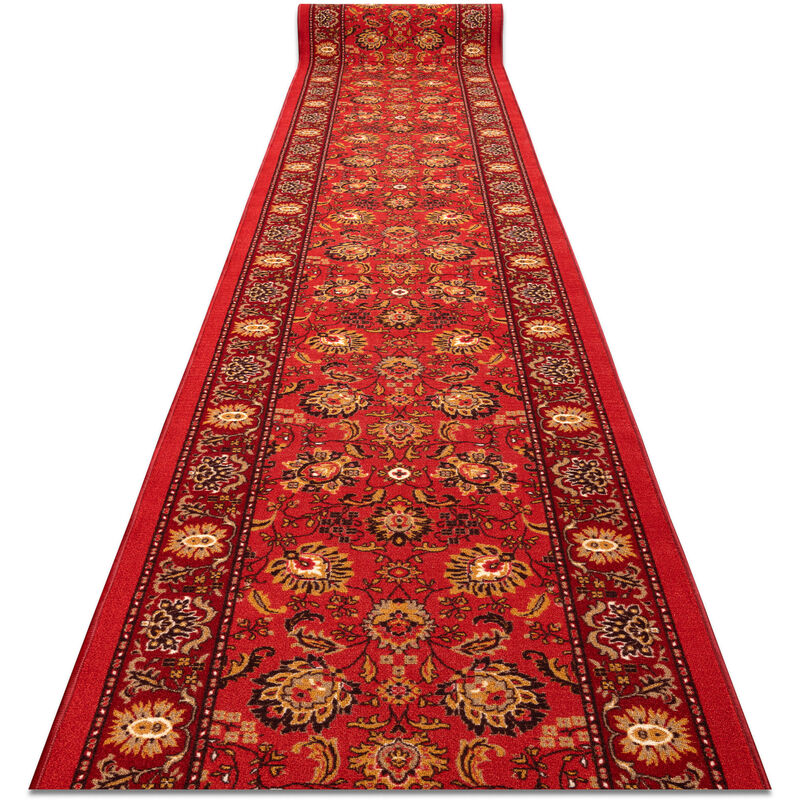 foto del prodotto passatoia antiscivolo tradycja tradizione rossa gomma 67cm red 67x140 cm