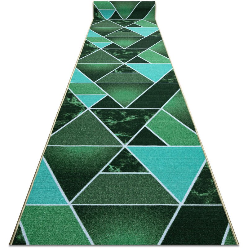 foto del prodotto passatoia antiscivolo tr jk ty triangoli, gomma verde 57cm green 57x100 cm