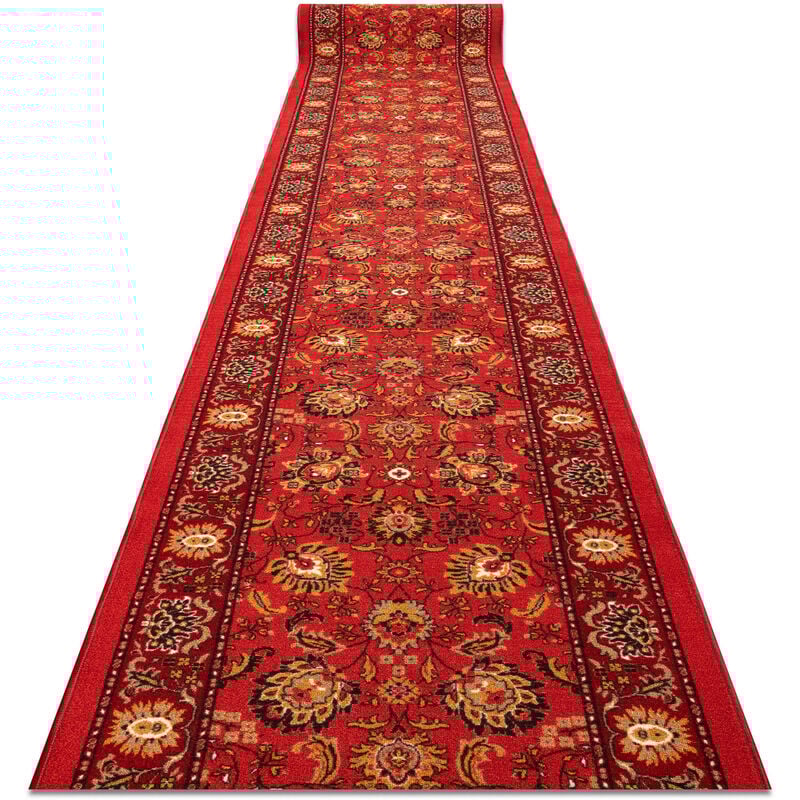 foto del prodotto passatoia antiscivolo tradycja tradizione rossa gomma 67cm red 67x130 cm