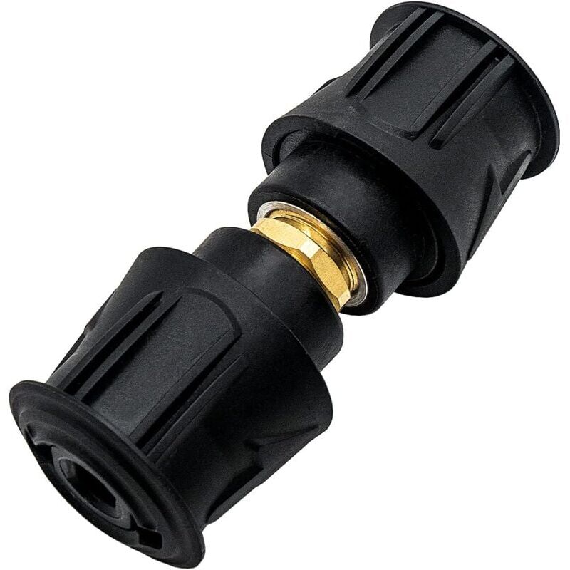 foto del prodotto snq raccords rapides haute pression pour pistolets et nettoyeurs haute pression, adaptateur pour tuyau uniquement pour les tuyaux karcher, jusqu 