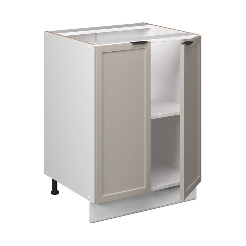 foto del prodotto mobiletto base cucina fame line, grigiobeige, 60 cm senza piano di lavoro vicco