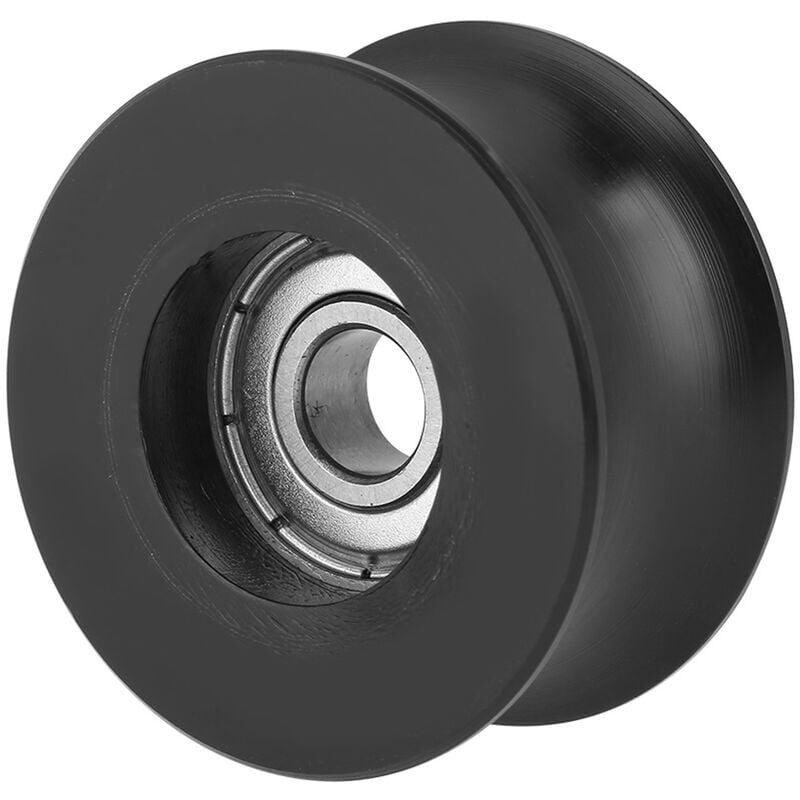foto del prodotto 4 pezzi u groove puleggia 0840uu groove ruota u tipo u puleggia guida rulli ruota 8x40x20,7mm 4 pezzi 8x40x20,7mm 