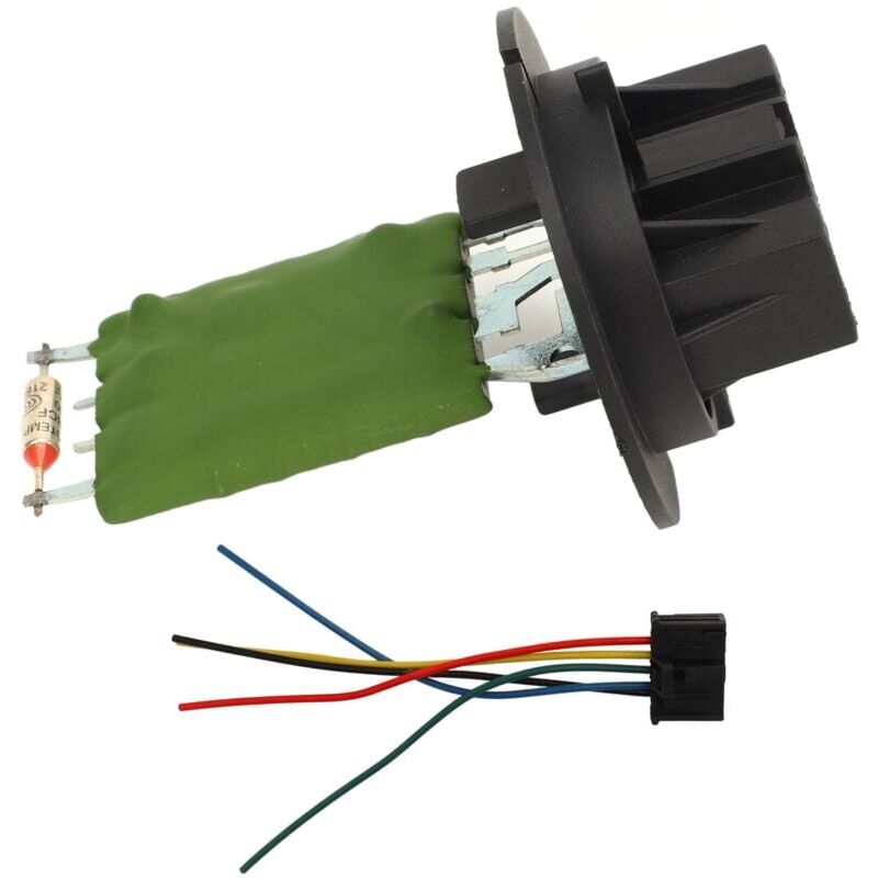 foto del prodotto kit resistenza ventola motore riscaldatore 6450jp, cablaggio resistenza di ricambio per peugeot 206 307