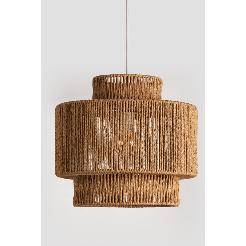 immagine 0 del prodotto sklum lampada da soffitto in carta intrecciata kena