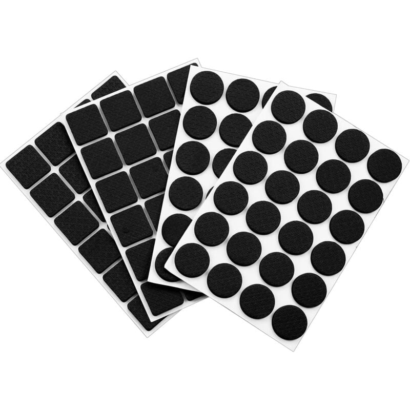 foto del prodotto confezione da 6 cuscinetti antiscivolo, sottopiedi antiscivolo per mobili, cuscinetti in gomma per mobili, fermamobili antiscivolo da 5 mm