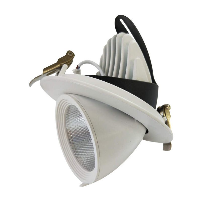 foto del prodotto zvd faretto led da incasso 7w illuminazione commerciale faretti per hotel e soggiorno