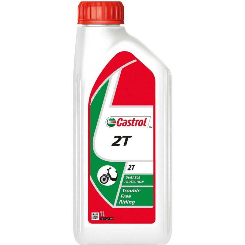 foto del prodotto castrol olio motore moto scooter 2t lubrificante minerale 1l oil