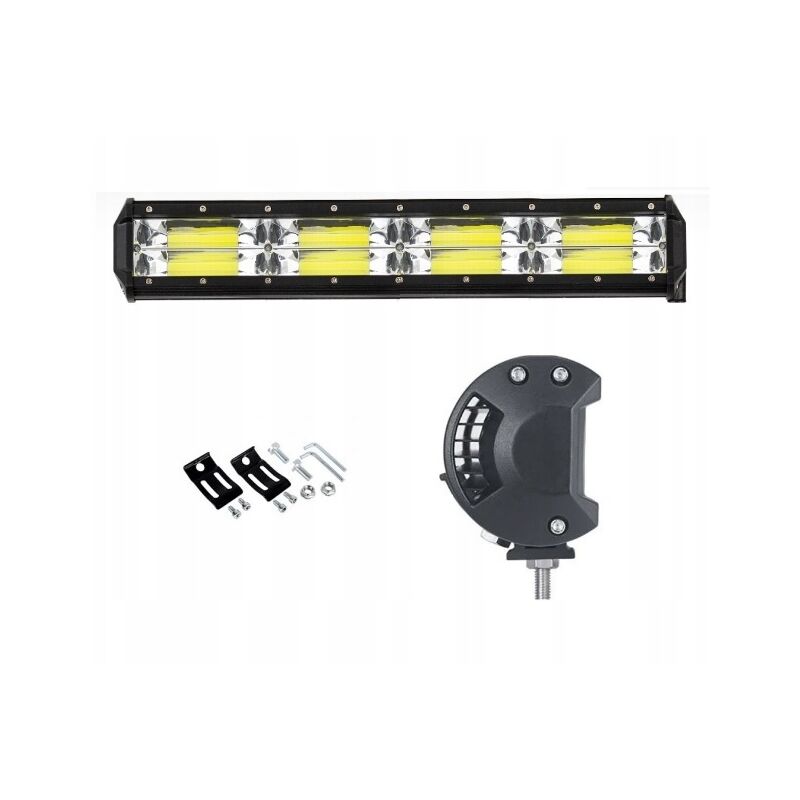 foto del prodotto faretto da lavoro per trattore barra led 45cm 420w 12 24v cree long reach quada