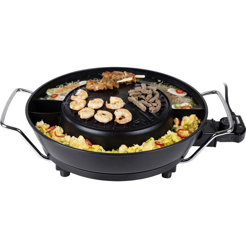 foto del prodotto korean hot pot grill fonduta nero tristar