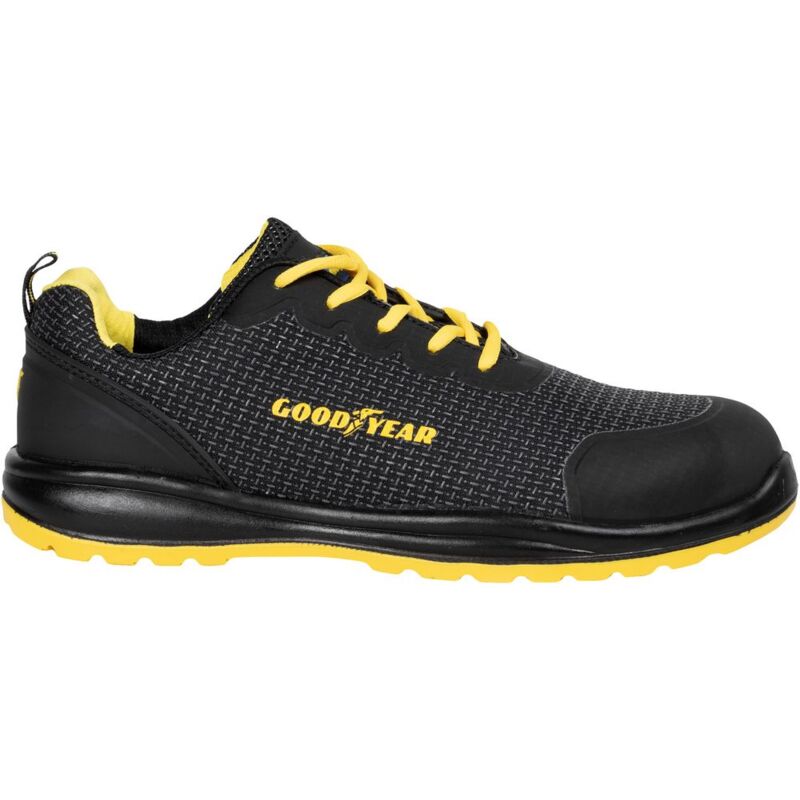 foto del prodotto goodyear scarpe antinfortunistiche traspiranti nere, sicurezza sul lavoro, categoria s3 taglia 47