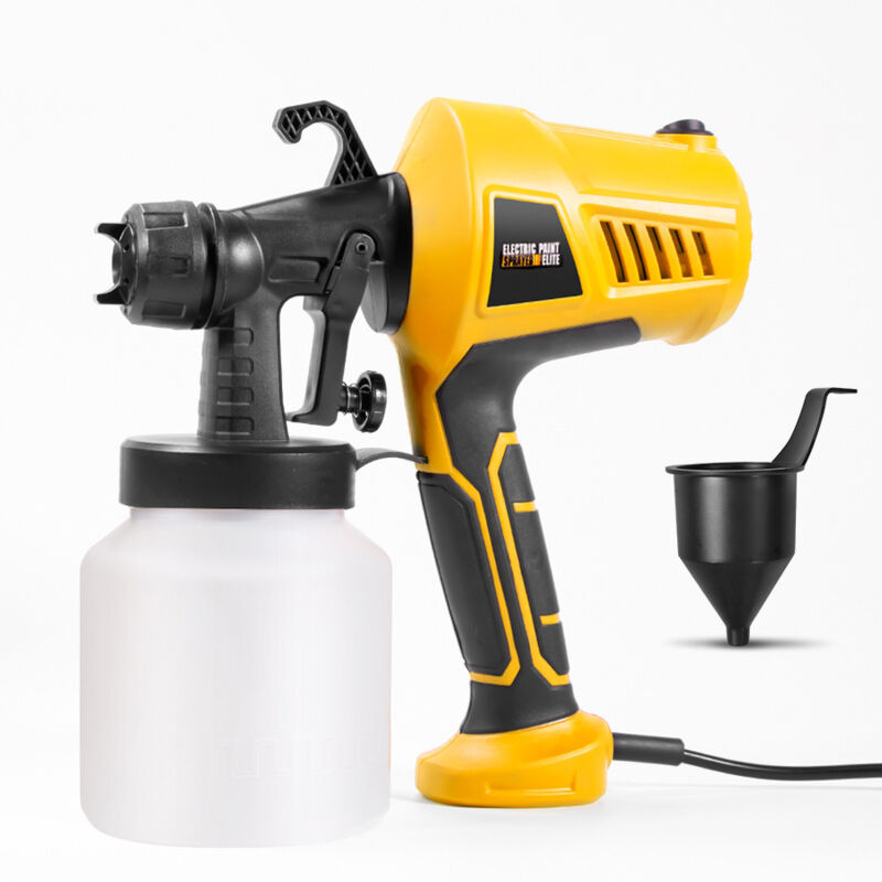 foto del prodotto zvd pistola a spruzzo elettrica per vernice da 500 w, serbatoio rimovibile, flusso regolabile