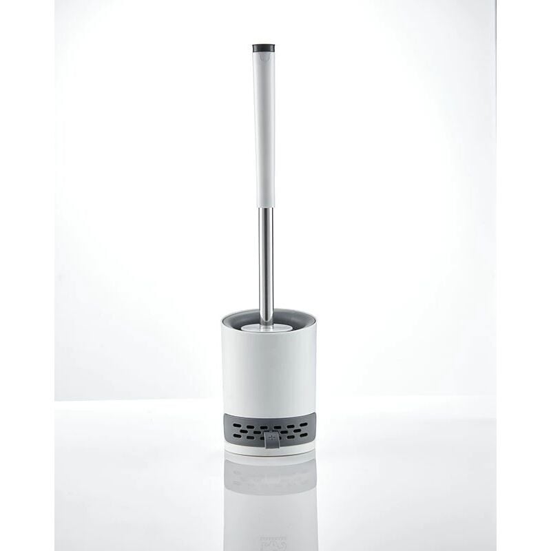 immagine 0 del prodotto tonchean scopino per wc scopino per wc in silicone antibatterico scopino per wc scopa set di spazzole con supporto appeso pinzette nascoste fango