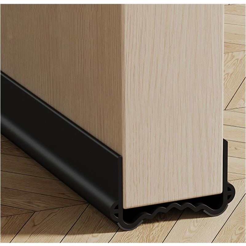 foto del prodotto tonchean fondo porta isolato da 100 cm, paraspifferi antifreddo per porta, guarnizione antirumore per porta, striscia di tenuta termoisolante che