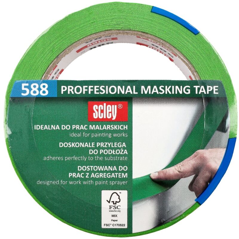 foto del prodotto nastro per pittura professionale scley 38mm x 33m 588
