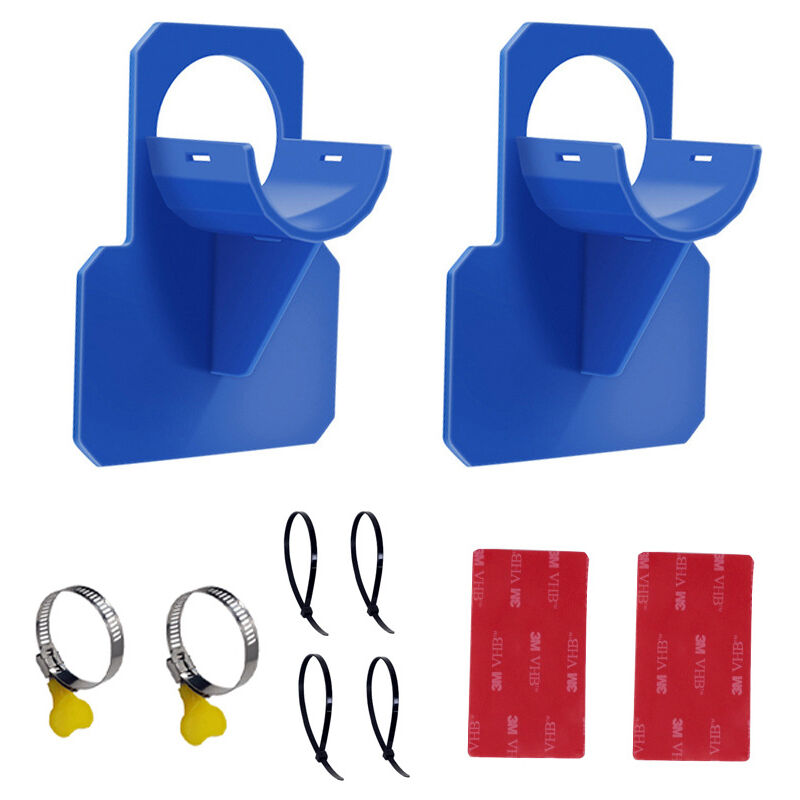 foto del prodotto alovez confezione da 2 supporti per tubo flessibile per piscina blu accessori per tubo flessibile per piscina con antiforatura, antistrappo,