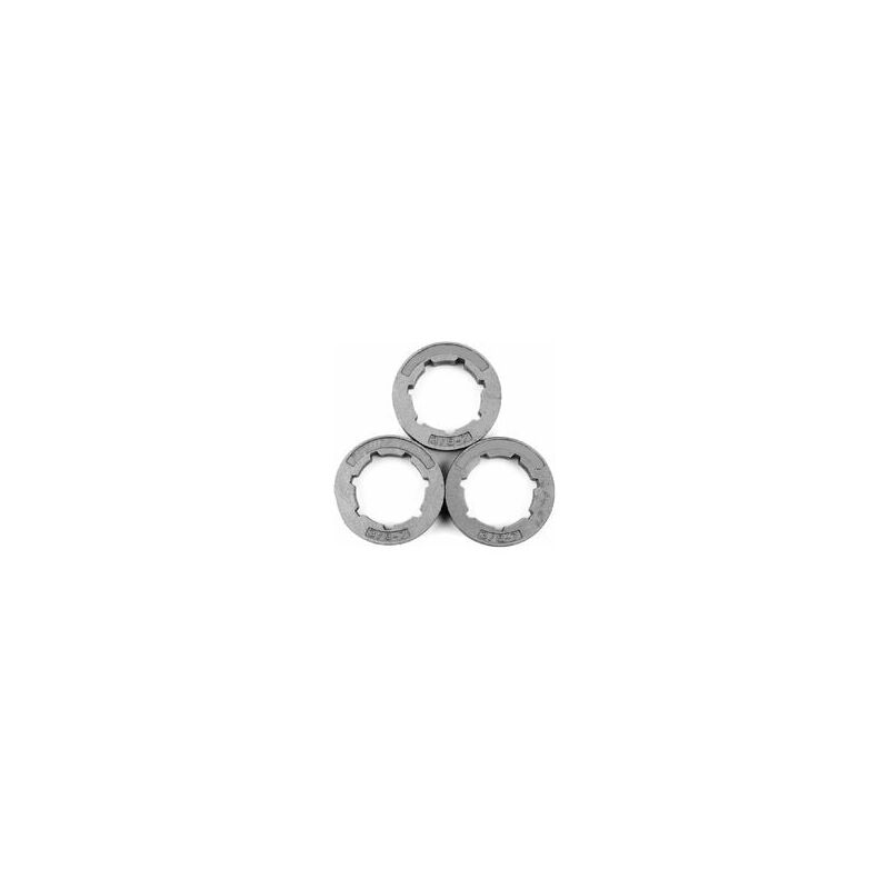 foto del prodotto zvd 3 pezzi 22mm frizione motosega per husqvarna 3 8 7 denti 394 254 257 266 268 281 288 357 359 365 372 181 motoseghe