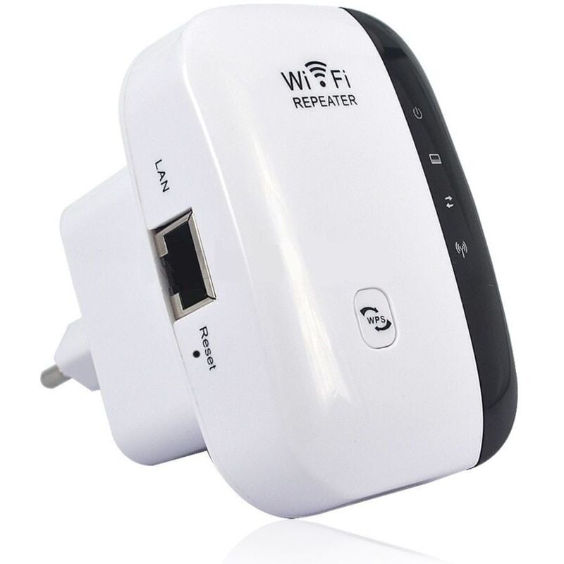 immagine 0 del prodotto potente ripetitore wifi 300mbps potente amplificatore wifi 2.4ghz wifi range booster ripetitore wifi extender wireless con porta ethernet, wifi