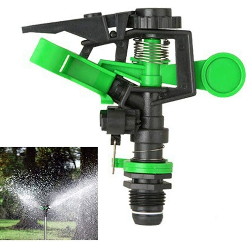 foto del prodotto strumento di irrigazione per giardinaggio irrigazione del prato del giardino strumenti da giardino durevoli irrigatori a spruzzo rotanti ugelli per