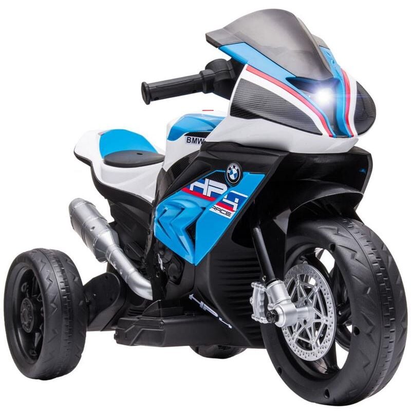 foto del prodotto moto elettrica bmw hp4 per bambini 18 60 mesi blu
