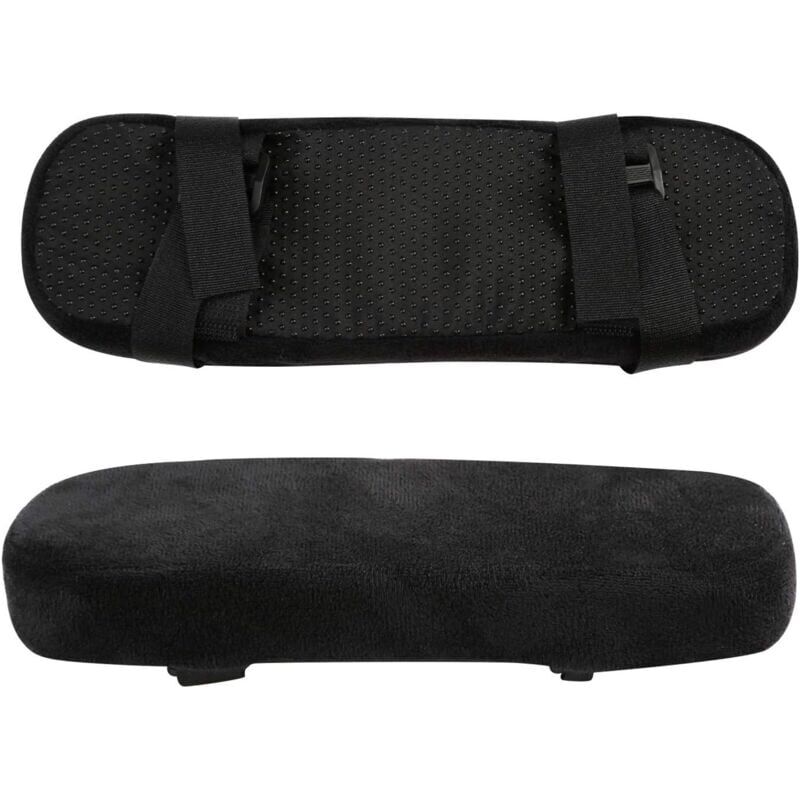 immagine 0 del prodotto cuscino per gomito, 2 pezzi memory foam braccioli cuscinetti per braccioli supporto per gomito braccioli per sedia cuscino morbido per gomiti e