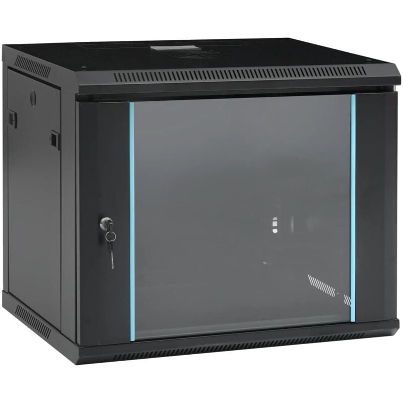 foto del prodotto prolenta premium furniture limited armadietto di rete a parete 9u da 19 ip20