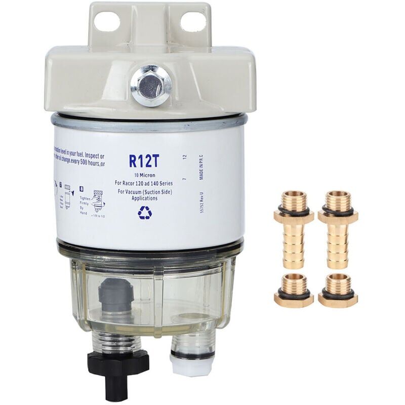 foto del prodotto filtro carburante , filtro carburante marino avvitabile separatore acqua per barca r12t per motoscafo