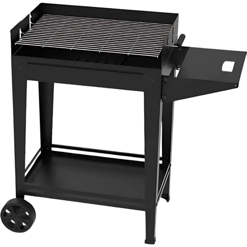 immagine 0 del prodotto barbecue a carbone con griglia regolabile cromata