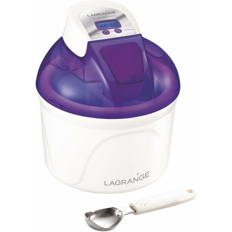 foto del prodotto 409004 sorbetiere con schermo elettronico, plastica, viola lagrange