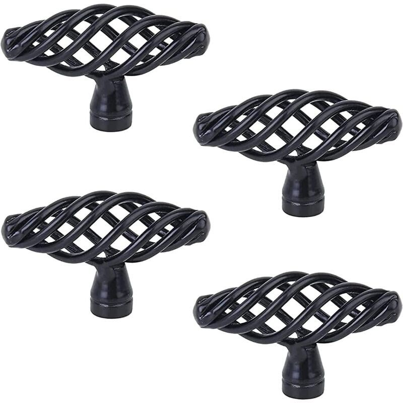 foto del prodotto gotrays 4 pezzi maniglia per mobili antichi, maniglia per mobili vintage, eleganza classica, per mobili, armadi, porte e finestre, bagno con sc