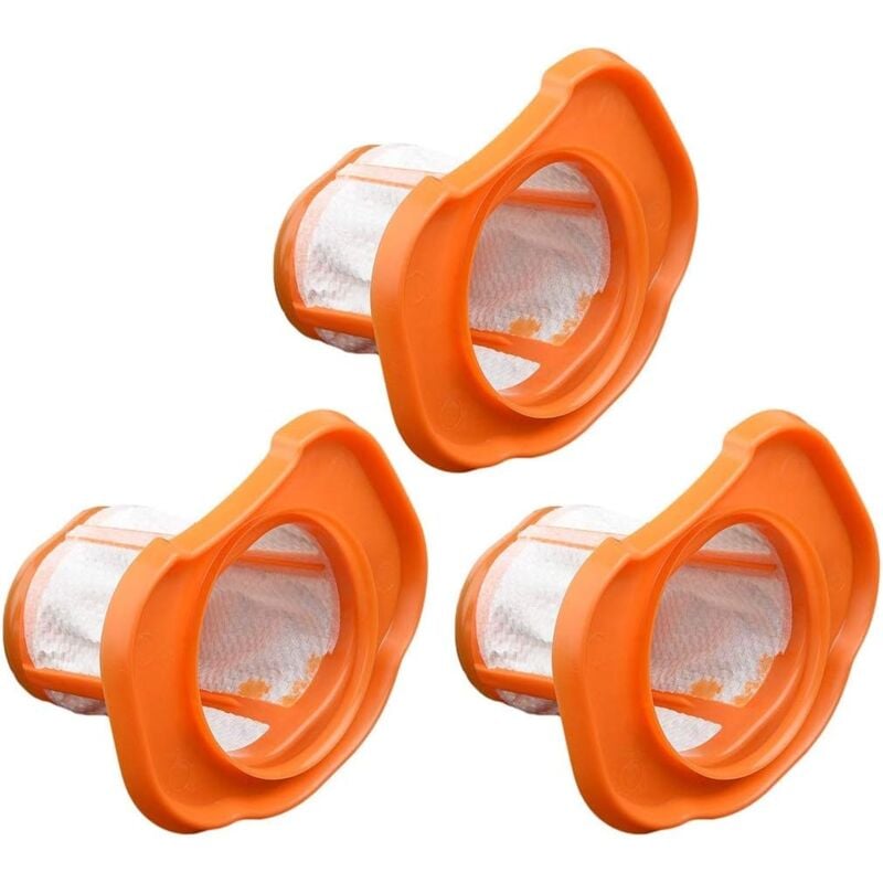 foto del prodotto confezione da 3 filtri per aspirapolvere portatile senza fili black decker bhhv320b bhhv320j bhhv520bf bhhv520bfp bhhv520bt bhhv520jf