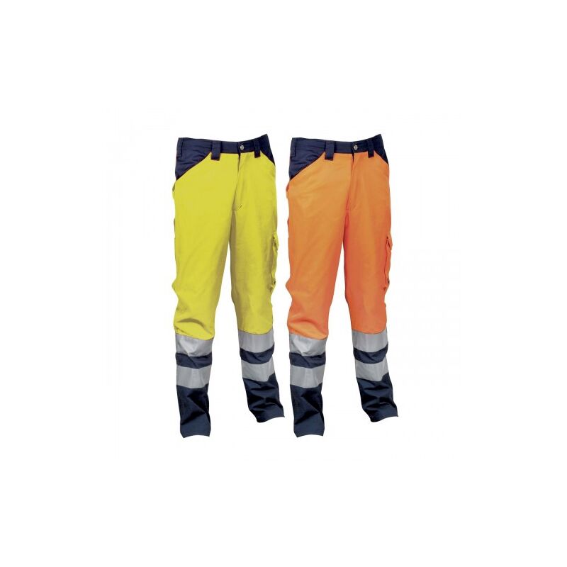 foto del prodotto pantaloni da lavoro ad alta visibilit cofra encke xxl orange