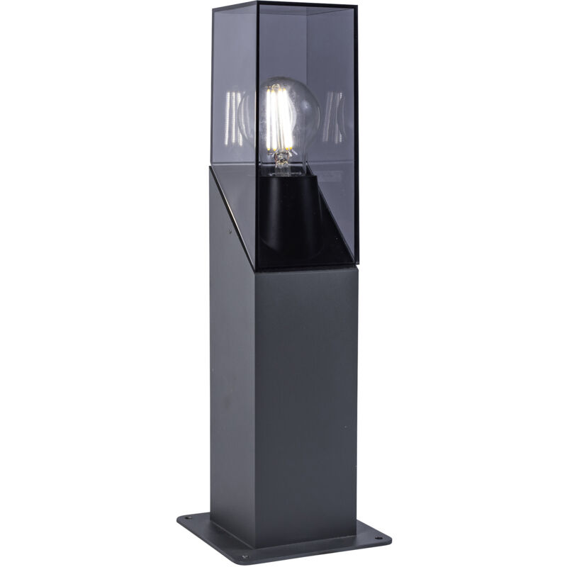 foto del prodotto forlight baliza exterior ip54 led 15w gris urbano e27 para jard n, camino, entrada