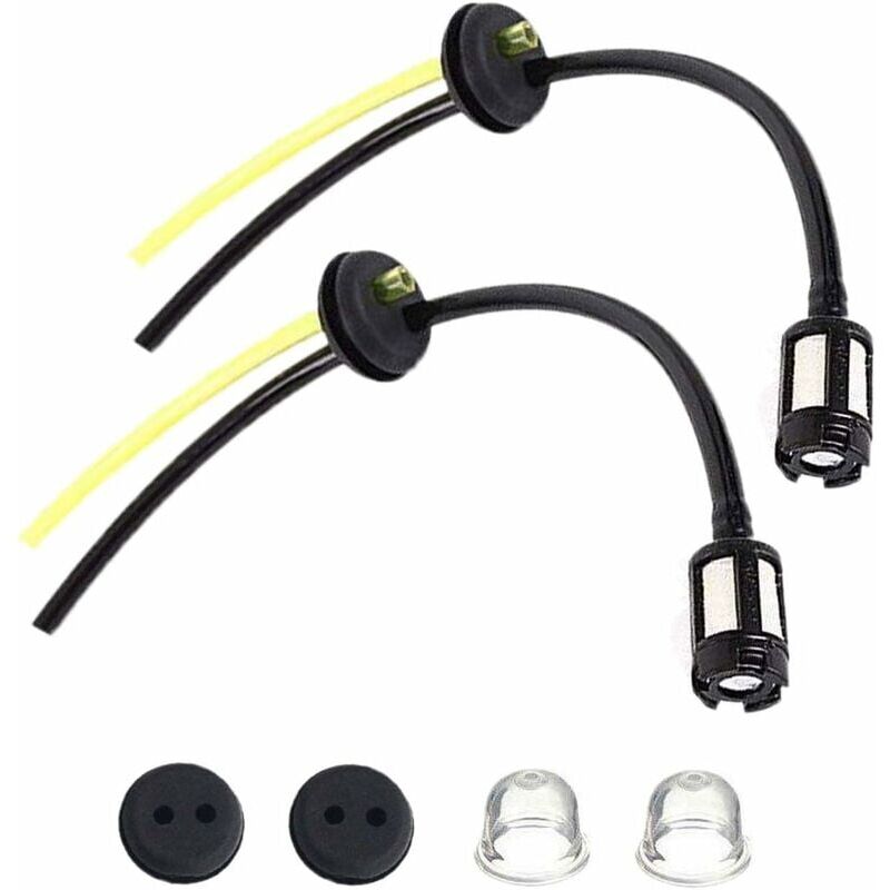 foto del prodotto kit filtro carburante universale tubo di tenuta per tagliasiepi decespugliatore potatore